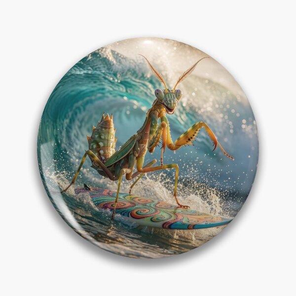 Item preview, Who Knew a Praying Mantis Could Feel the Stoke? designed and sold by Tridentulus.