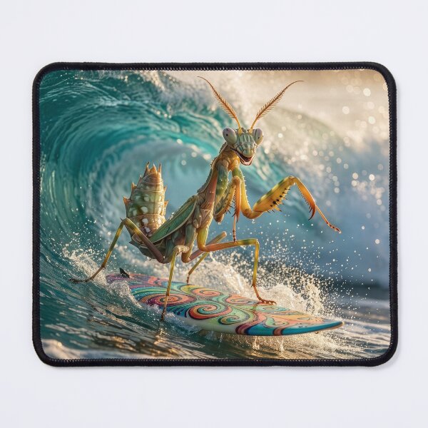 Item preview, Who Knew a Praying Mantis Could Feel the Stoke? designed and sold by Tridentulus.