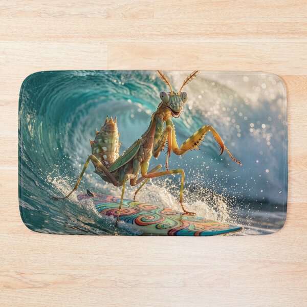 Item preview, Who Knew a Praying Mantis Could Feel the Stoke? designed and sold by Tridentulus.