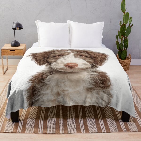 Item preview, Adorable Spanish Water Dog puppy for Cute Perro Turco puppy lovers designed and sold by LazyOwlStore.