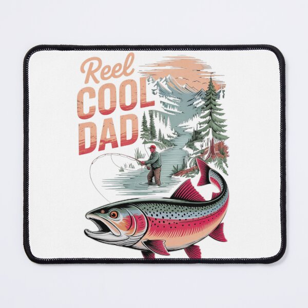 Item preview, Reel Cool Dad Fishing New Dad Life Happy Father's Day Papa designed and sold by ZACK ART.