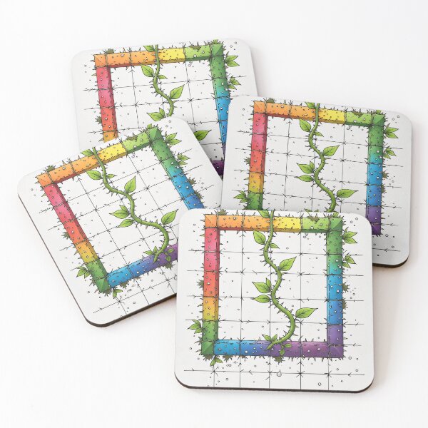 Item preview, Rainbow frame grows from the inside out to embrace the world designed and sold by Mianku | Für das Leben.