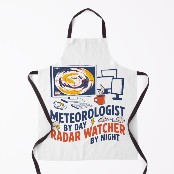 Item preview, Meteorologist by Day Radar Watcher by Night – Weather Radar Storm Chaser Design designed and sold by ArcticFoxStudio.