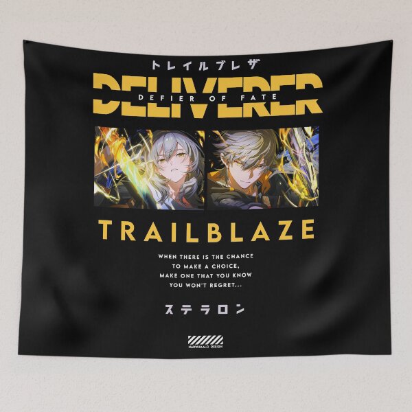Item preview, The Trailblazer Honkai: Star Rail: Blaze Your Own Path designed and sold by NarwhalXV.