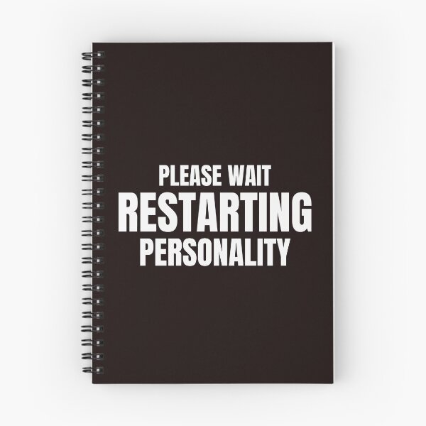 Item preview, Please Wait Restarting Personality – Funny Sarcastic Loading Design designed and sold by ArtPer-design.