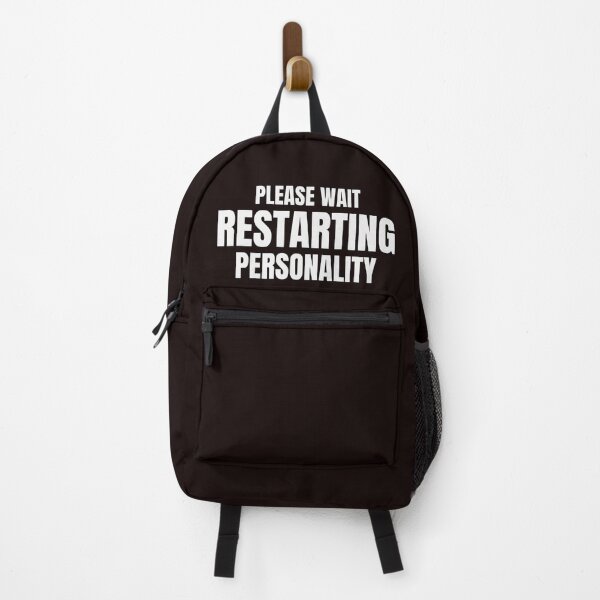 Item preview, Please Wait Restarting Personality – Funny Sarcastic Loading Design designed and sold by ArtPer-design.