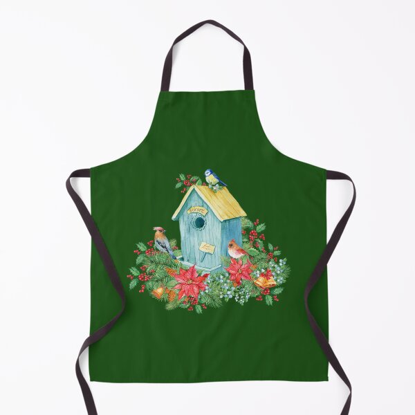 Item preview, Watercolor Birdhouse Flowers and Animal Lovers Birds designed and sold by FoulPoint.