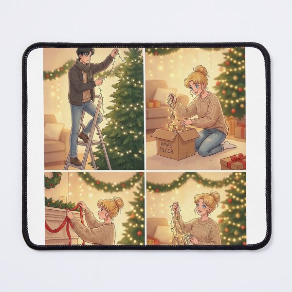 Item preview, Mamoru and Usagi Christmas designed and sold by Solace Sparkles.