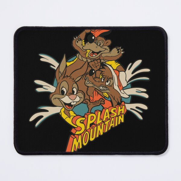 Item preview, Splash Mountain Cartoon Adventure Poster Design Today Graphic designed and sold by LisaAlma.