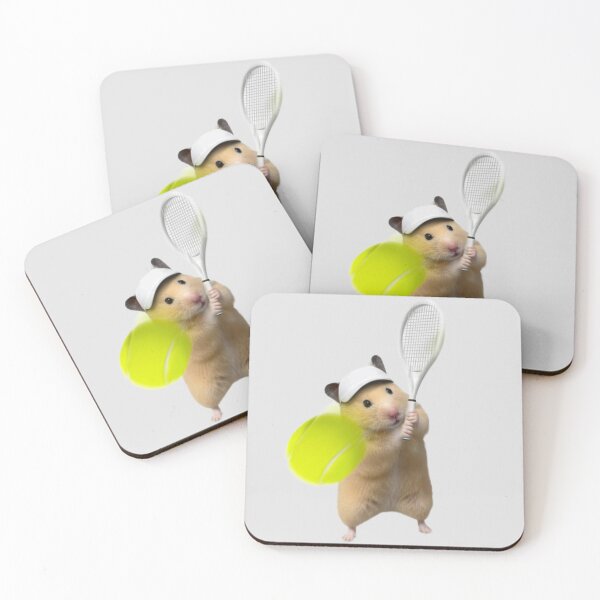 Item preview, Hamster Tennis Player designed and sold by Spring Things.