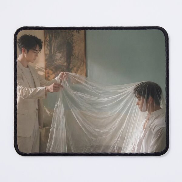 Item preview, Kiss Veil Scene Sammy's Children's Day BL Series Hong Kong Hot Poster He Chang Xi He Yan Zhao He Chu San Xia Liu Yi boys love series yaoi  designed and sold by Kpop-Noona.