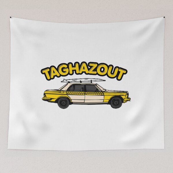 Item preview, Vintage Taghazout Taxi Surf Car designed and sold by shoppypod.