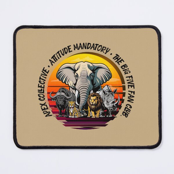 Item preview, Africa's Big Five Animals - Big 5 designed and sold by irfankokabi.