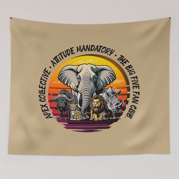 Item preview, Africa's Big Five Animals - Big 5 designed and sold by irfankokabi.