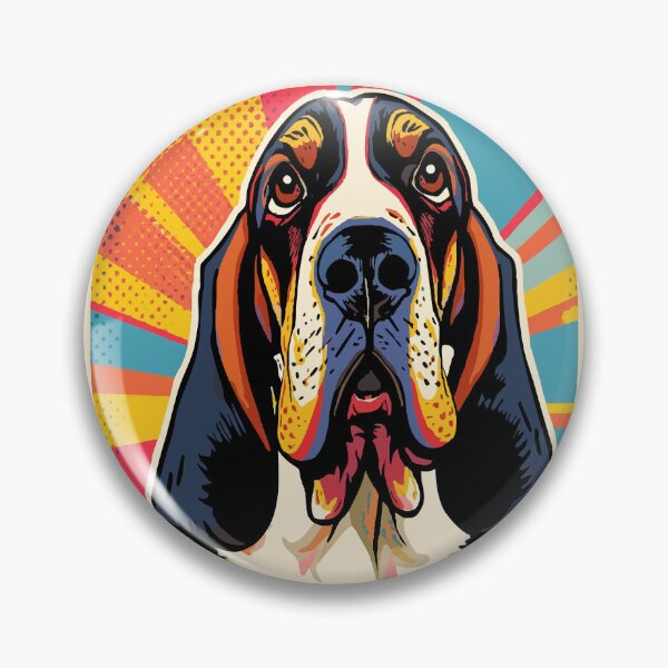 Item preview, Pop Art Basset Hound designed and sold by AbstractAnom.