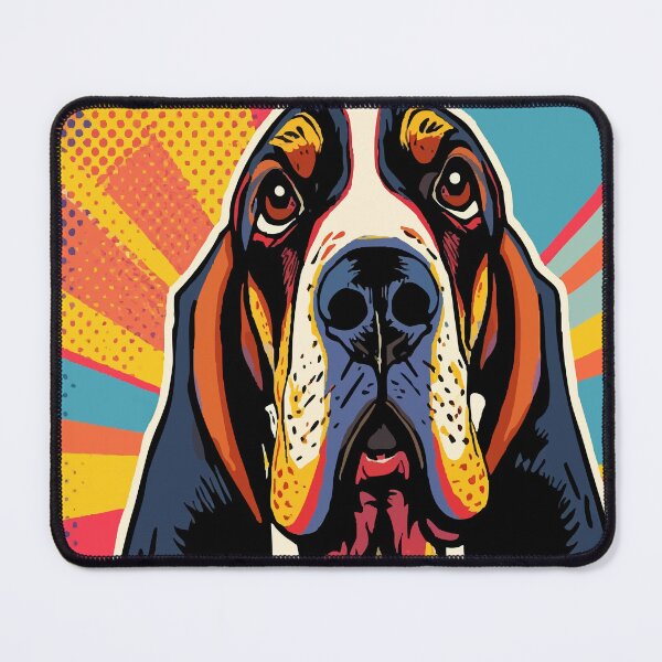 Item preview, Pop Art Basset Hound designed and sold by AbstractAnom.