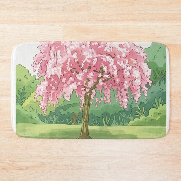 Item preview, Pink Weeping Cherry in Park designed and sold by AirCrayons27.