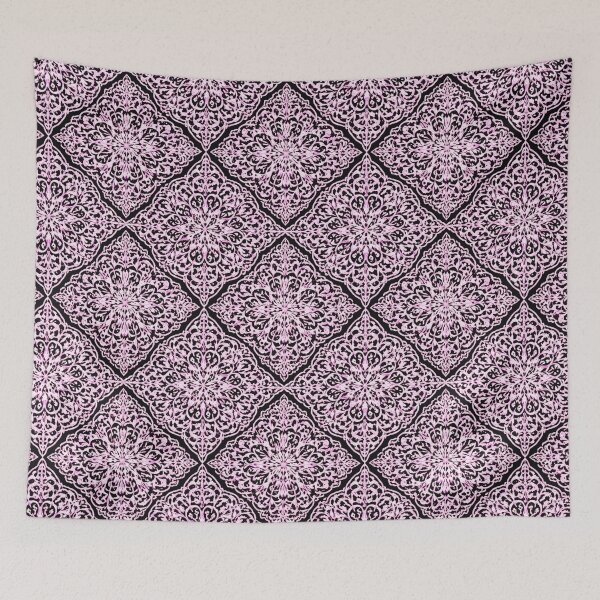 Item preview, Vintage Islamic Floral Damask Pattern (V.6) – Elegant Arabesque Design designed and sold by D-Islamic.