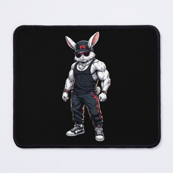 Item preview, Gym motivation bunny  designed and sold by Radhestore.