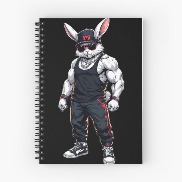 Item preview, Gym motivation bunny  designed and sold by Radhestore.