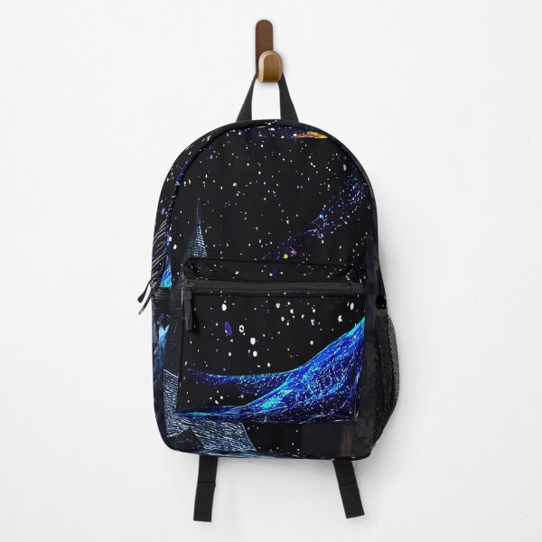 Item preview, Cosmic Whale over Gothic castle designed and sold by FahdSpaceArt.