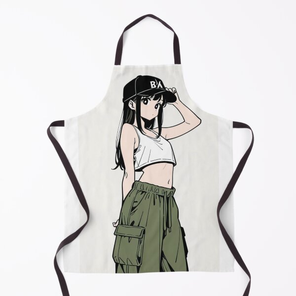 Item preview, Fashion - casuallo woman crop cargo designed and sold by AnimeShin.