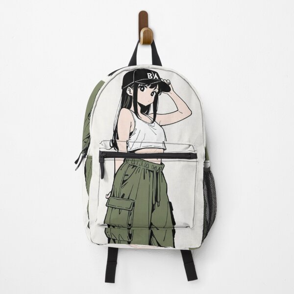 Item preview, Fashion - casuallo woman crop cargo designed and sold by AnimeShin.