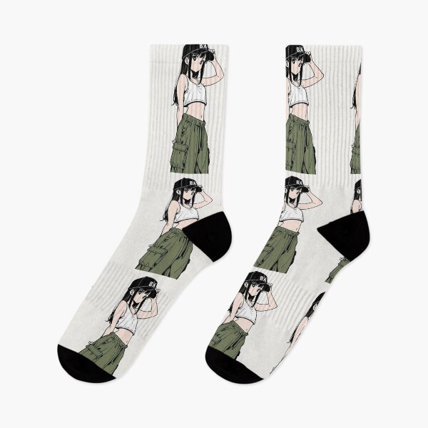 Item preview, Fashion - casuallo woman crop cargo designed and sold by AnimeShin.