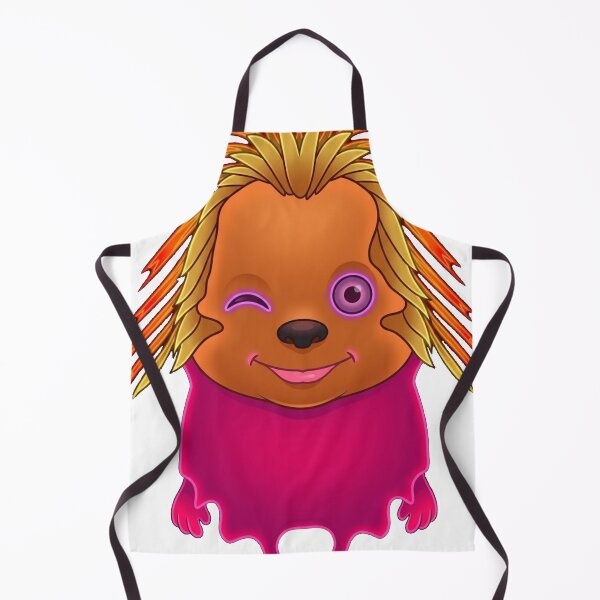 Item preview, Neon Wink Monster in Pink Dress designed and sold by AirCrayons27.