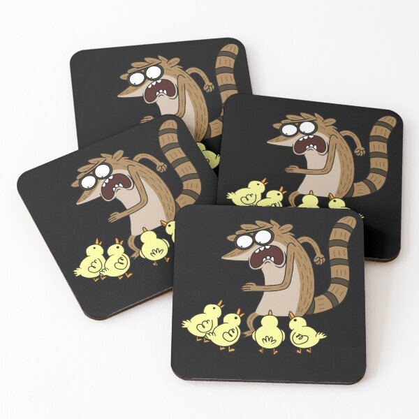 Item preview, Rigby Step Off Cartoon Poster Design Today Graphic designed and sold by LisaAlma.