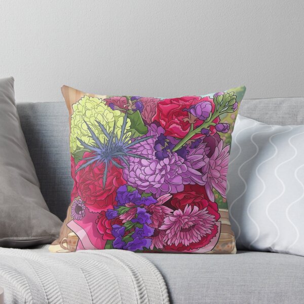 Item preview, Bouquet Burst Pop Art designed and sold by AirCrayons27.