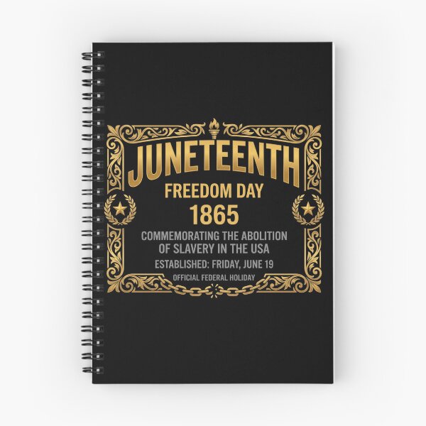 Item preview, Juneteenth Freedom Day 1865 Abolition Of Slavery Gold Crest designed and sold by DH-ArtLab.