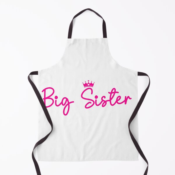 Item preview, Big Sister Typography Crown Design – Promoted to Big Sister Pink Script Quote designed and sold by Happy'CLICK'.
