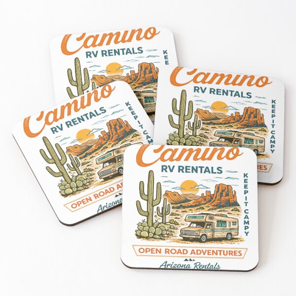 Item preview, Camino RV Rentals Open Road Adventure designed and sold by Matinez Pink.