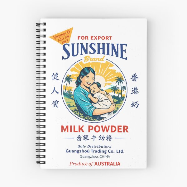 Item preview, Sunshine Brand Milk Powder T-Shirt designed and sold by Matinez Pink.