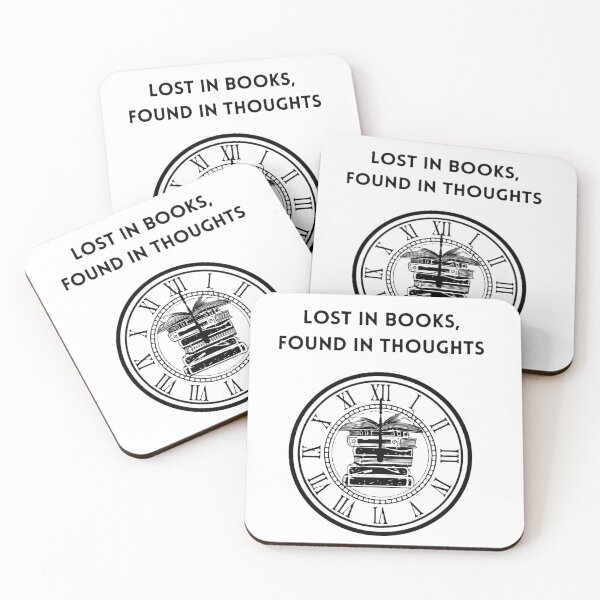 Item preview, Lost in books, found in thoughts designed and sold by creativityisfun.