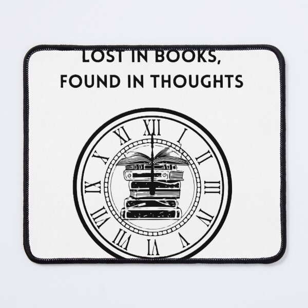 Item preview, Lost in books, found in thoughts designed and sold by creativityisfun.