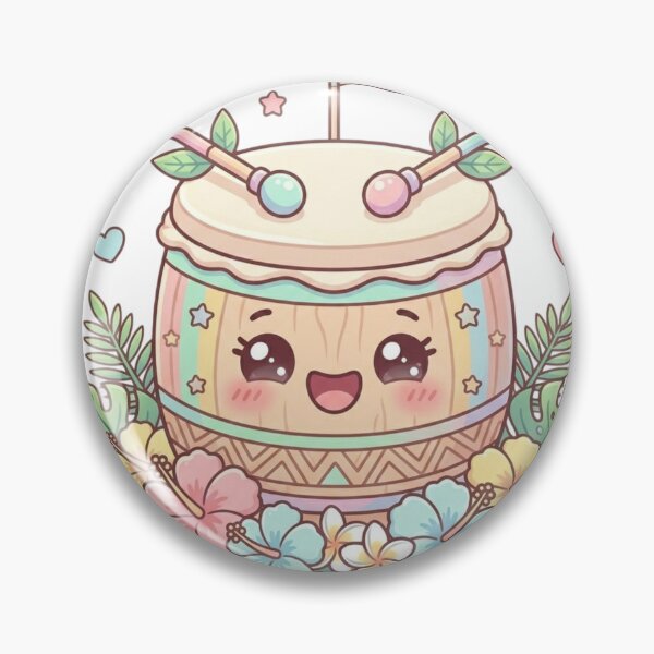 Item preview, Cute Tropical Drum Character designed and sold by MyshopnameSell.