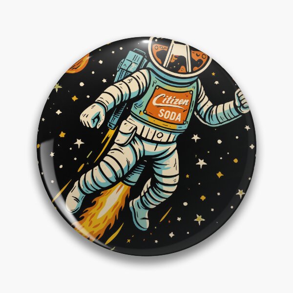 Item preview, Citizen Soda Astronaut Space T-Shirt designed and sold by Matinez Pink.