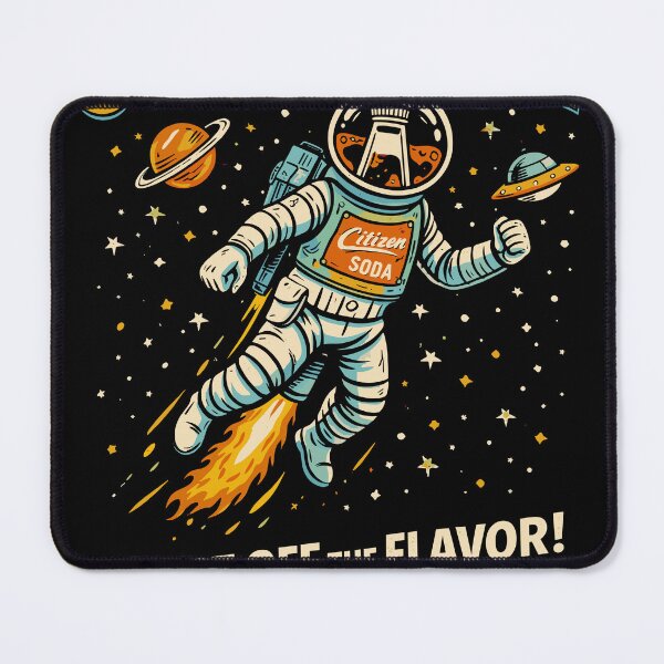 Item preview, Citizen Soda Astronaut Space T-Shirt designed and sold by Matinez Pink.