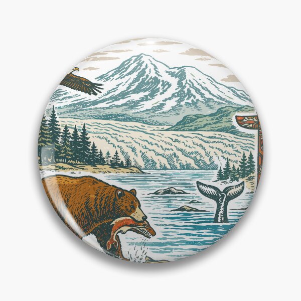 Item preview, Alaska Wildlife T-Shirt designed and sold by Matinez Pink.