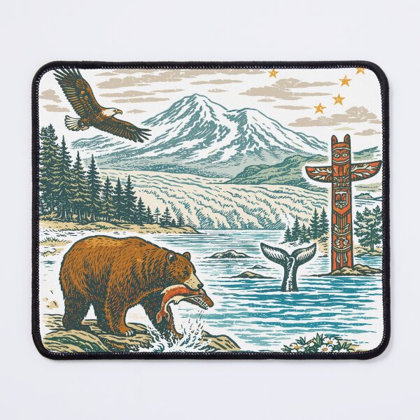 Item preview, Alaska Wildlife T-Shirt designed and sold by Matinez Pink.