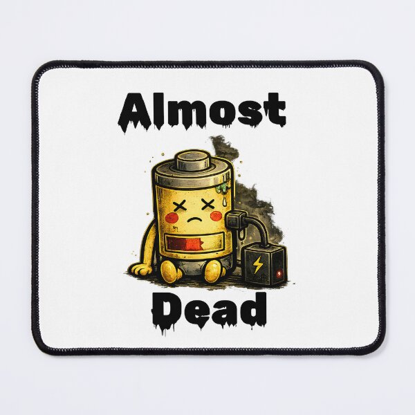 Item preview, Social Battery Almost Dead Shirt – Low Energy Funny Introvert Aesthetic Tee designed and sold by DesignTeamHub.