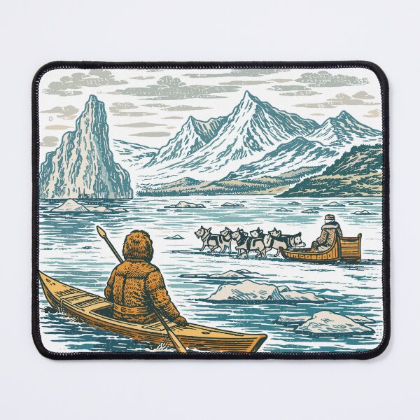 Item preview, Greenland Adventure T-Shirt designed and sold by Matinez Pink.