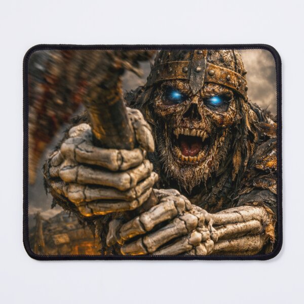Item preview, Draugr Norse Revenant King — Hyper realistic Dark Fantasy Horror Art designed and sold by YourForKor.