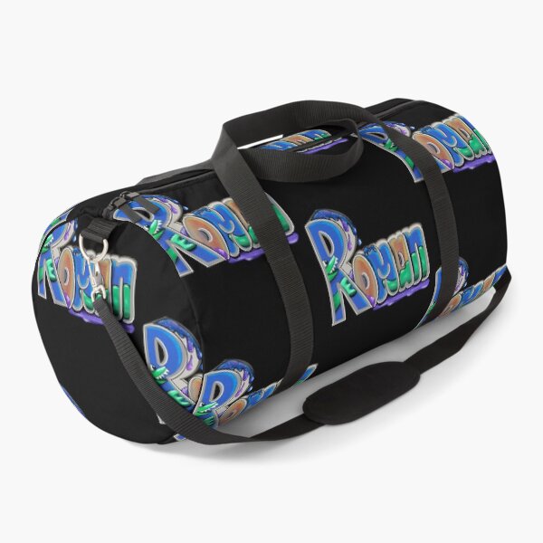 Item preview, Roman Personalized Custom name Boys Men Teens Blue Graffiti Bubble Letters Streetwear Typography Art designed and sold by Artonmytee.