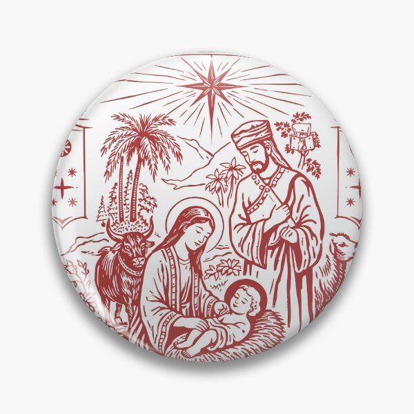 Item preview, Vintage Indochine Christmas Nativity T-Shirt designed and sold by Matinez Pink.