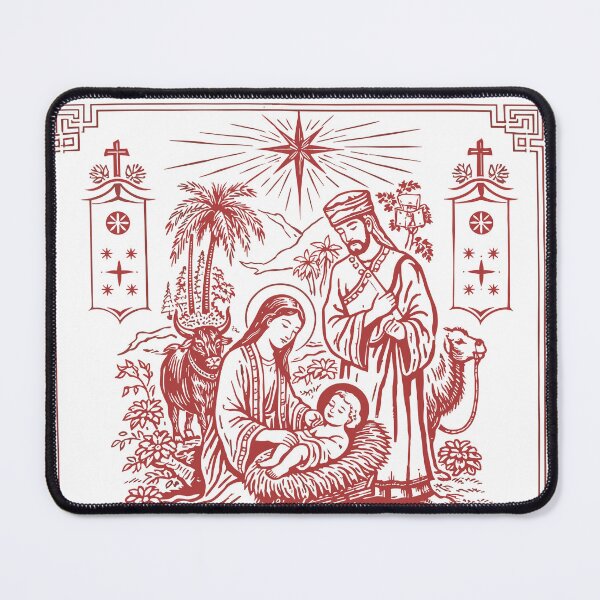 Item preview, Vintage Indochine Christmas Nativity T-Shirt designed and sold by Matinez Pink.