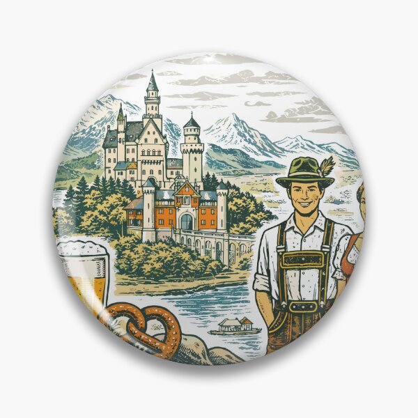 Item preview, Germany Travel Poster T-Shirt designed and sold by Matinez Pink.