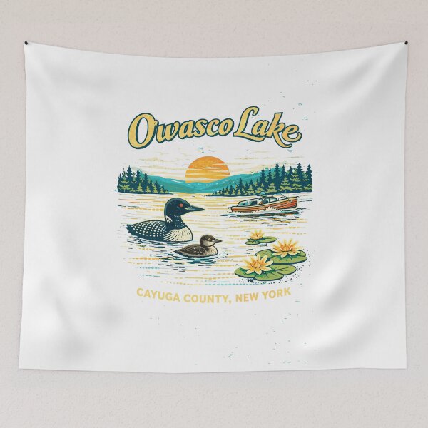 Item preview, Owasco Lake Nature T-Shirt designed and sold by Matinez Pink.